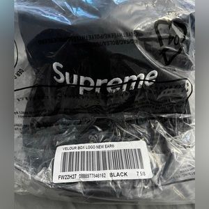 Supreme | Accessories | Supreme X New Era Fitted Velour Hat Black